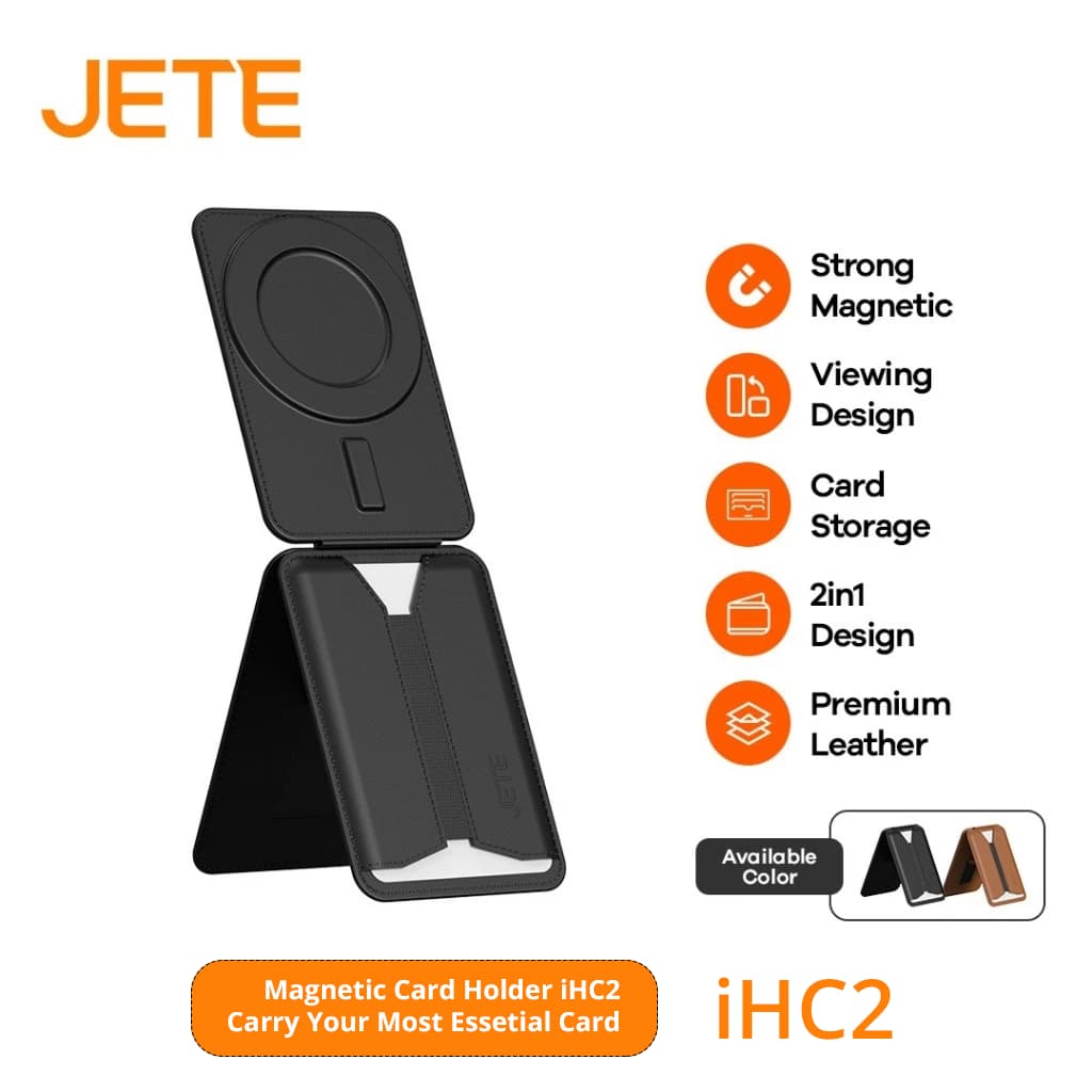 Card Holder Tripod Magnetik - cetak logo