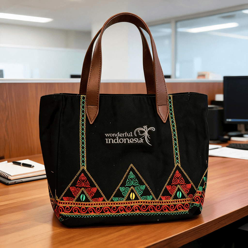Tas Custom Bordir Etnik Aceh - cetak logo