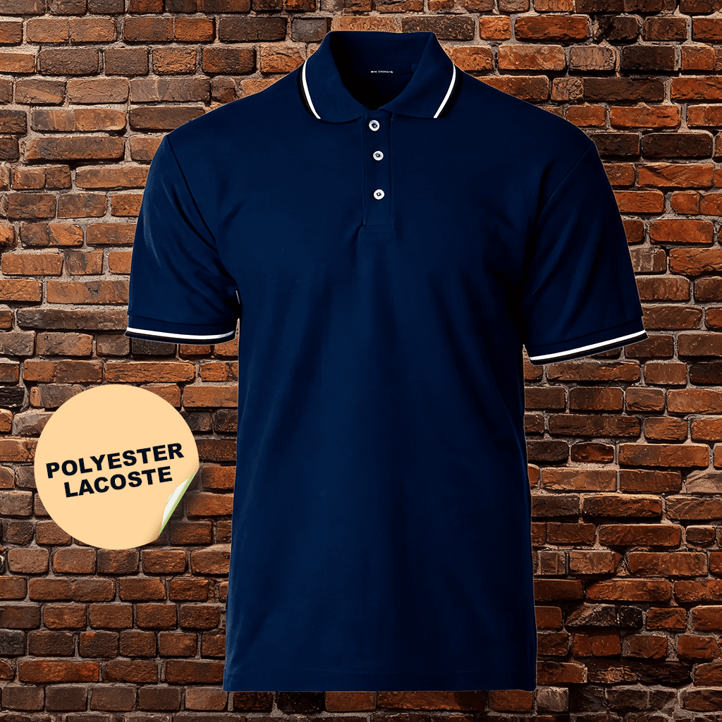 Polo Locoste Polyester - cetak logo