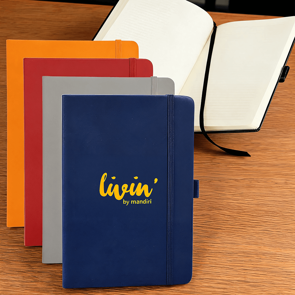 Notebook Premium Muller A5 - cetak logo