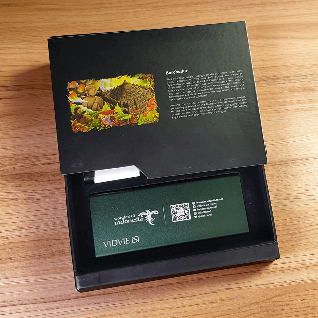 Powerbank dengan Custom Box - cetak logo