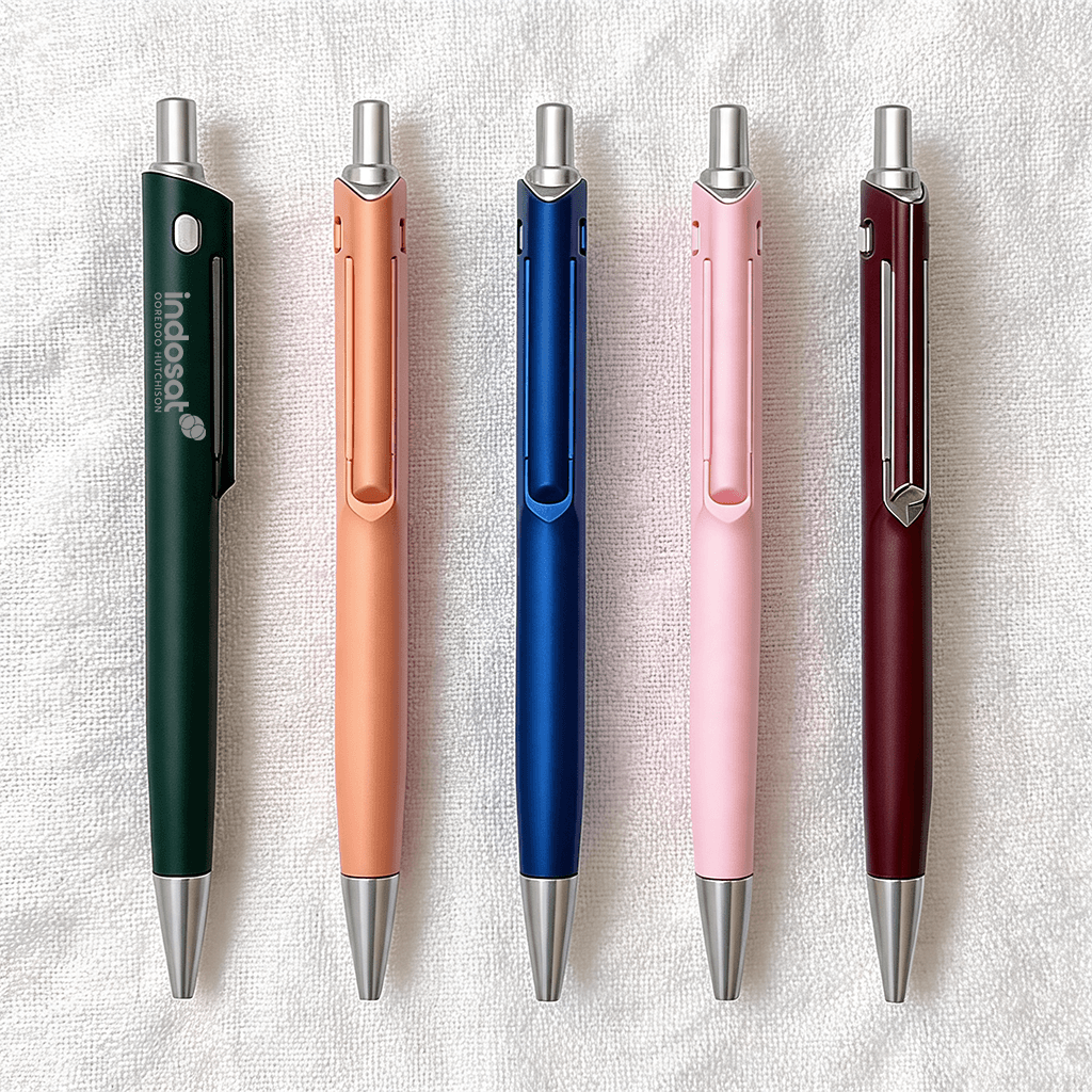 Pulpen Silvy (Klik) - cetak logo