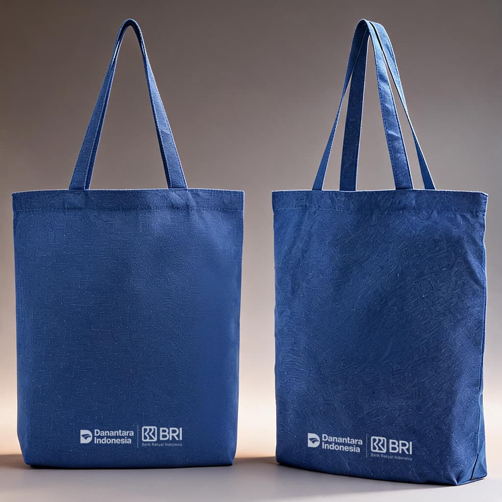 Tote Bag Denim A3 - cetak logo