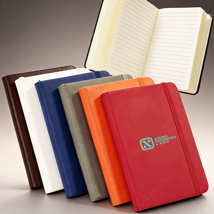 Notebook Premium Muller A6 - cetak logo