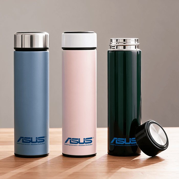 Termos Vakum Sona 500ml (Termasuk Filter Lepas-Pasang) - cetak logo